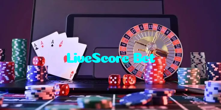 LiveScore Bet casino presented on mobile device in Pakistan with slots and live games